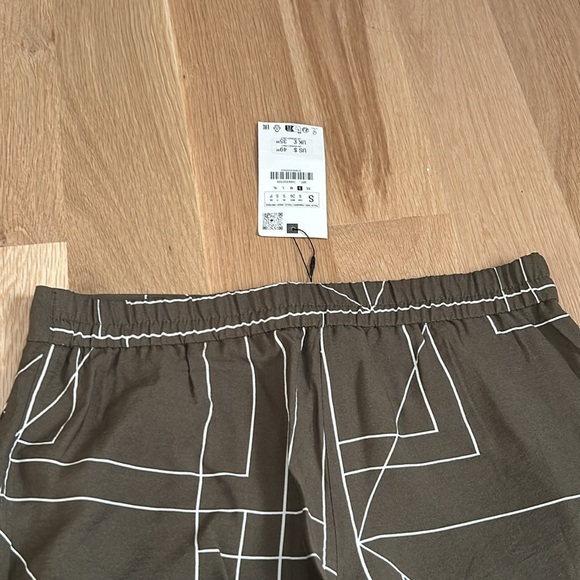 Zara geometric print blazer and pants set size small - Picture 4 of 6